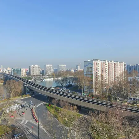 Jaures Vue Sur La Seine - Welkeys アパート クリシー